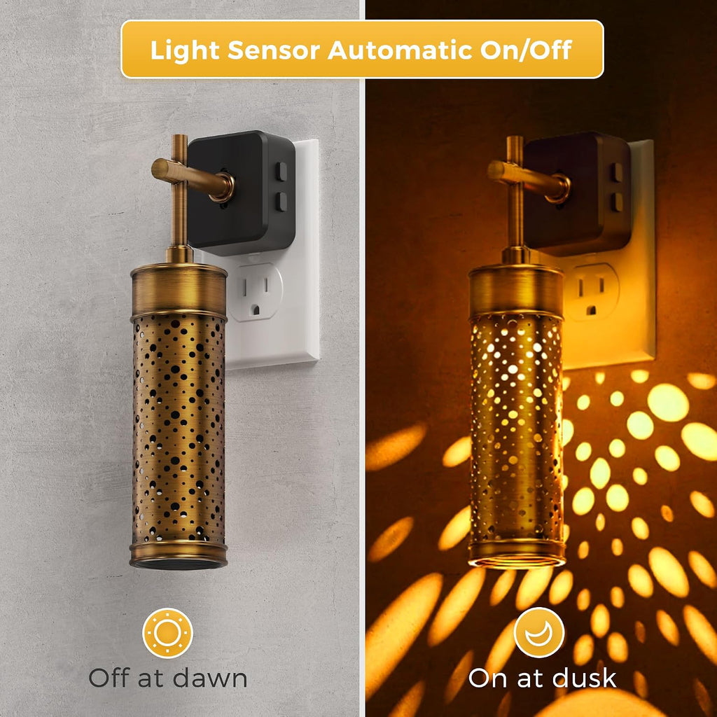 L LOHAS LED Night Light, Color Changing Night Lights Plug into Wall