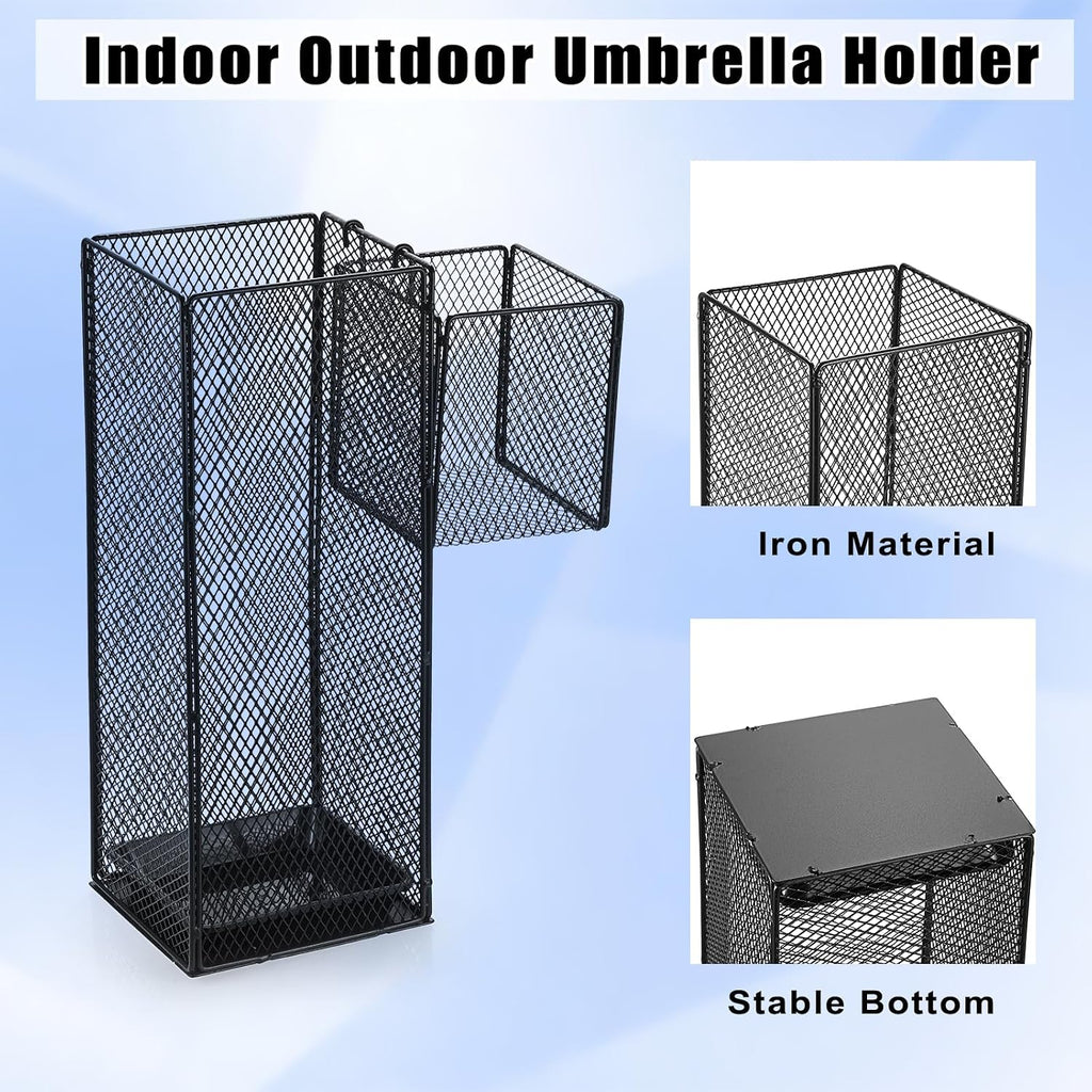 OwnMy Metal Umbrella Holder for Entryway Indoor Umbrella Stand for Entryway