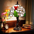 Tiffany Lamp,Vintage Lily of the Valley lamp,8" Stained Glass Lamp