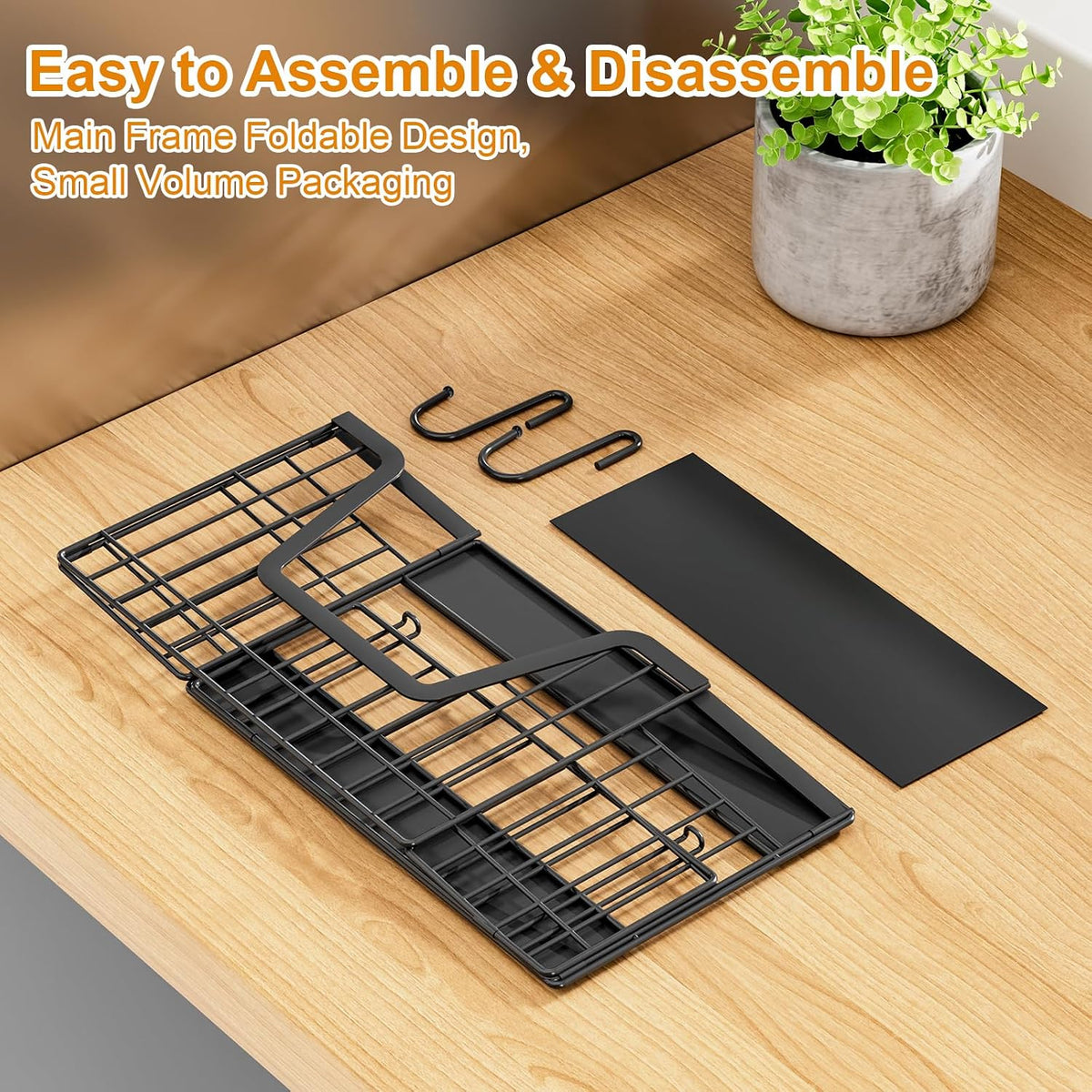 Magnetic Basket for Refrigerator Door,Magnetic Fridge Shelf Organizer - 1pc