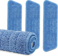3-Pack Cinch Mop Replacement Heads, Microfiber Mops for Floor Cleaning - Wall Mop with Reusable Washable Pads, Compatible with Cinch Mop - Microfiber Wholesale