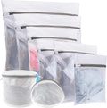 8 Pack Mesh Laundry Bags for Delicates, Laundry Bags Mesh Wash Bags in 7 Sizes (Include Bra and Lingerie Wash Bags), Lingerie Bags for Washing Delicates, Garment Bag for Washing Machine