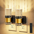 JandCase Night Lights Plug into Wall, 2 Pack Color Changing Night Light