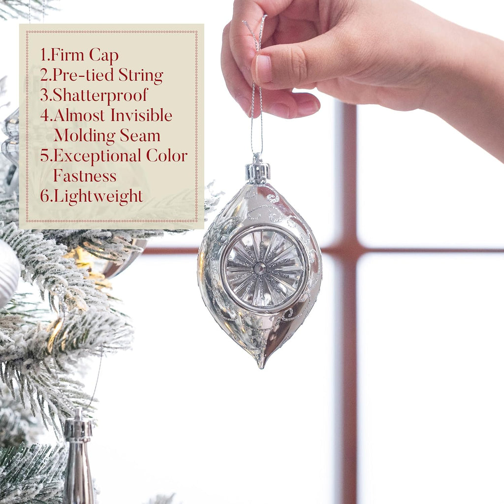 Valery Madelyn 50ct Christmas Tree Decorations Ball Ornaments Set
