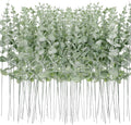 Giegxin 100 Pcs Artificial Eucalyptus Stems, Greenery Decor, Light Green