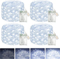 btfarm 4 Pack Fairy Lights Battery Operated, 16FT 50 LED Twinkle Lights