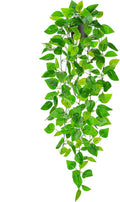 Der Rose 34" Fake Hanging Plant Artificial Pothos Vines Office Shelf Decor