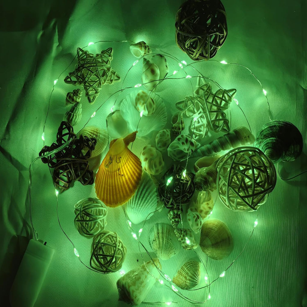 12 Pack 20 LEDs Fairy Lights Battery Operated String Lights - 7 ft Mini Silver Wire Firefly Starry Moon Lights for Halloween Mason Jars DIY Wedding Party Bedroom Christmas Decor