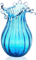 8inch Blown Glass Bubble Vase Collection Modern Art Flower Vase Decoration