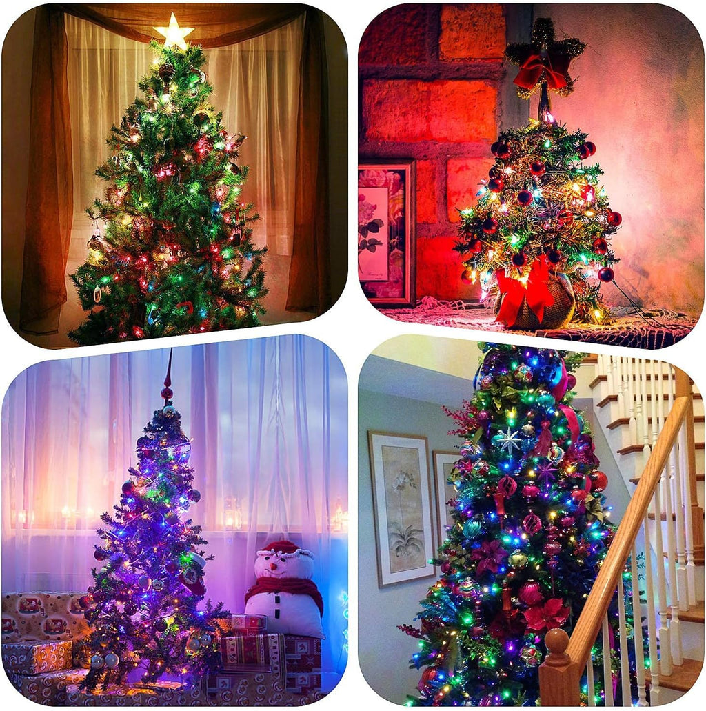 50 LED Battery Operated String Lights Waterproof Indoor Outdoor Multicolor