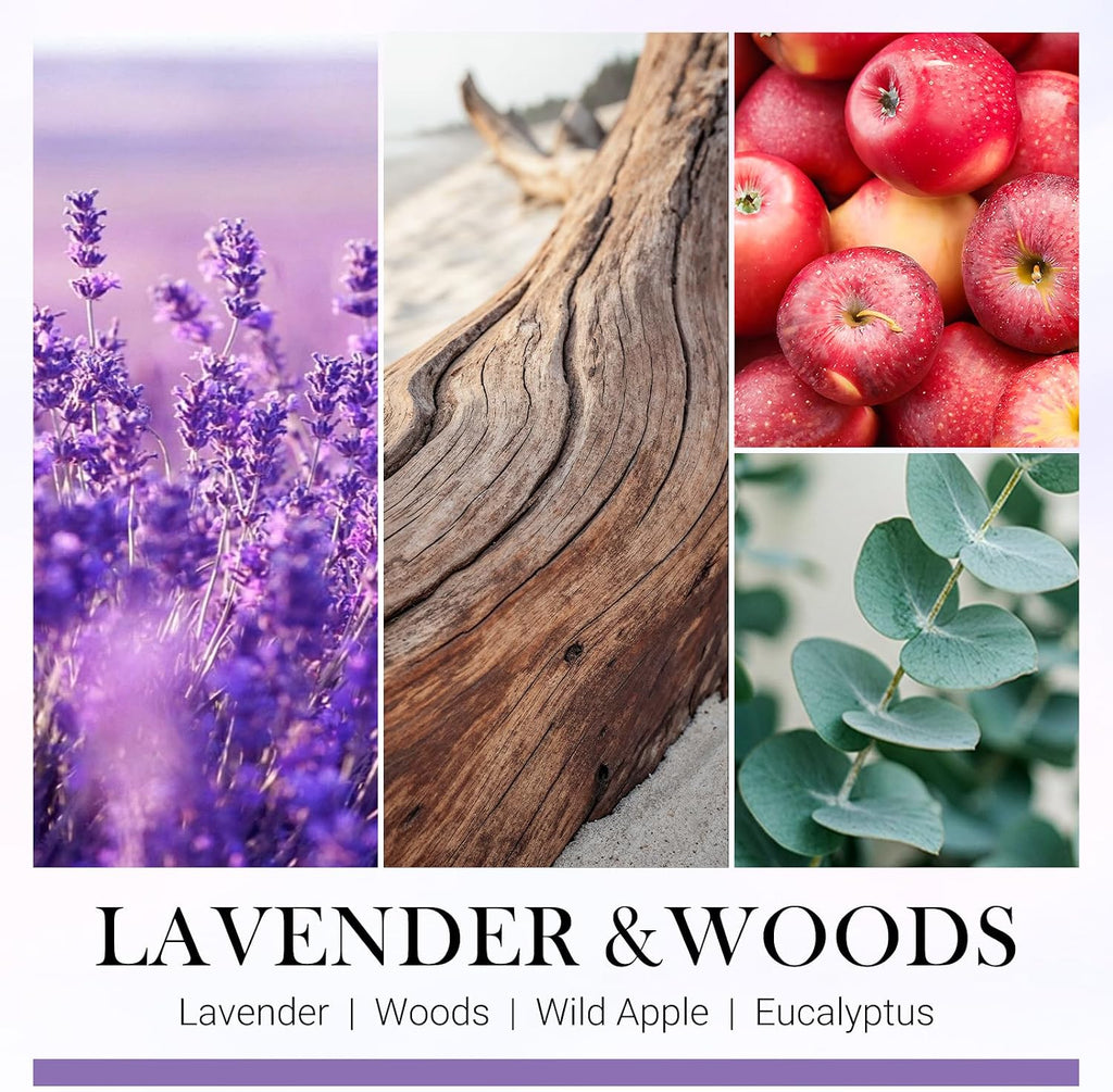 70th Birthday Gifts for Women, Men, 70th Birthday Gift, Gifts for 70 Year Old Woman, Happy 70 Year Old Bday Candle 7oz Soy Wax Lavender & Woods Scented