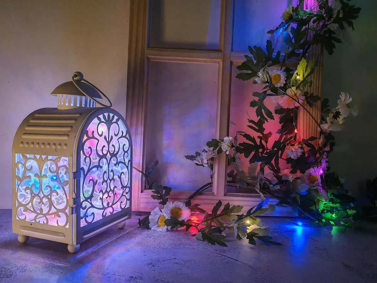 6 Pack Fairy Lights Battery Operated,Timer,2 Remotes,6.5ft 20LED Multicolor