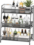 EKNITEY Bathroom Countertop Organizer Rack - 3 Tier Counter Spice Rack