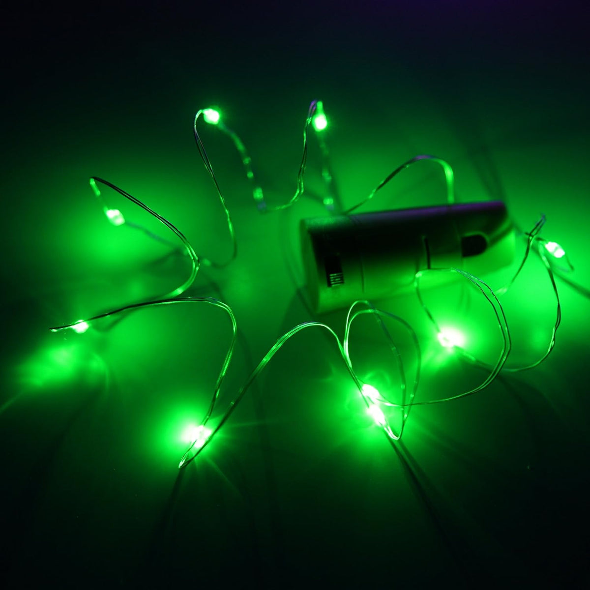Wine Bottle Lights with Cork, 6 Pack Battery Operated 15 LED Cork Shape Silver Wire Colorful Fairy Mini String Lights for DIY, Party, Decor, Christmas, Halloween,Wedding (Green)