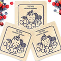 Frosted Berries Scented Drawer & Closet Air Freshener Sachet–Pack of 3–Long-Lasting Hanging Sachet Bag, Scent Diffuser, Odor Eliminator,Wardrobes Dressers,Fruity–Home Fragrance Gift Set for Christmas