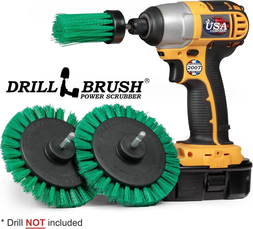Drillbrush Dishwasher Safe Kitchen Appliance Cleaner Brushes for Drill