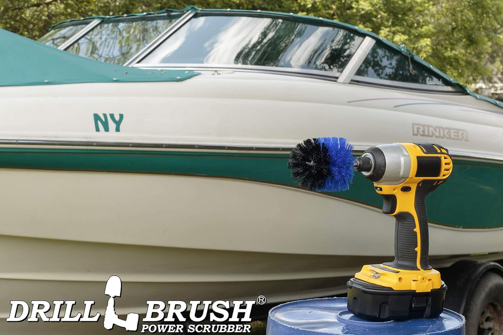 Barnacles - Boat Hulls- Canoe - Carpet Cleaner - Deck Brush - Fiberglass