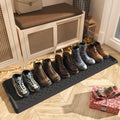 SUPENUIN Extra Large Boot Tray 48 Inch Boot Storage Heavy Duty Rubber Mats for Floor Waterproof Shoe Mat Tray for Entryway Multi Use Shoe Rug 16x47.5 Inches