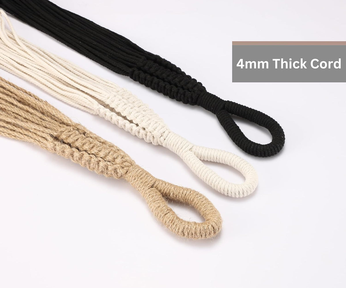 Giant XXL 55 Inches Macrame Planter Hanger Large for 15 inch Pot
