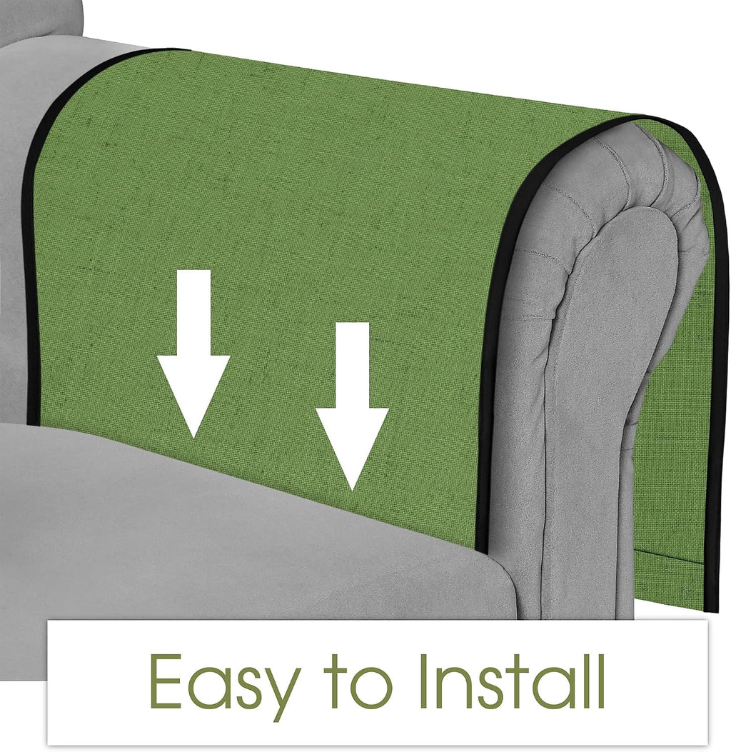 Joywell Remote Control Holder Chair Caddy Armrest Organizer Piquant Green