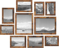 SONGMICS Collage Picture Frames, Set of 10, Glass