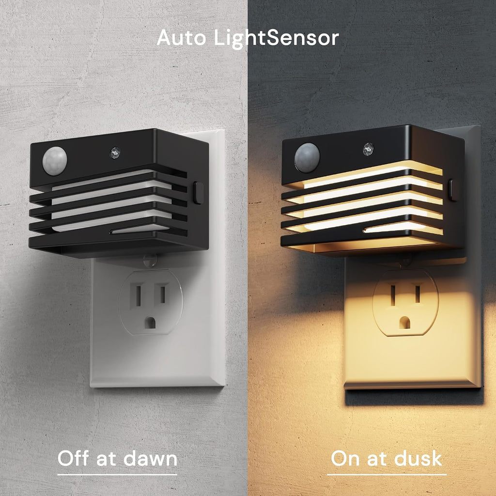 L LOHAS LED Motion Sensor Night Lights, [2 Pack] Dimmable Night Light
