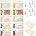 Weekly Kids Clothes Organizer Day of Week School Clothing Storage Monday to Friday Hanging Closet Organizer (2) (Yellow 2pcs)