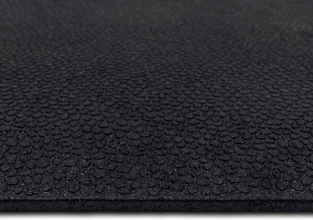 Mohawk Home Heavy Duty Rubber Stall Mat - Gym Floor- Under Dog Crate - All Purpose Utility 2'x3' - 1/2" Thick (Pack of 3) - Solid Texture