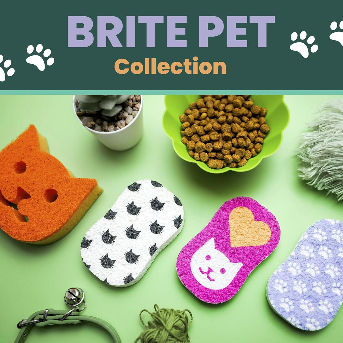 Scotch-Brite Doggone Tidy Non-Scratch Scrub Sponge, (Pack of 12)