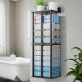 Bathroom Towel Storage, Black Bathroom Towel Holder