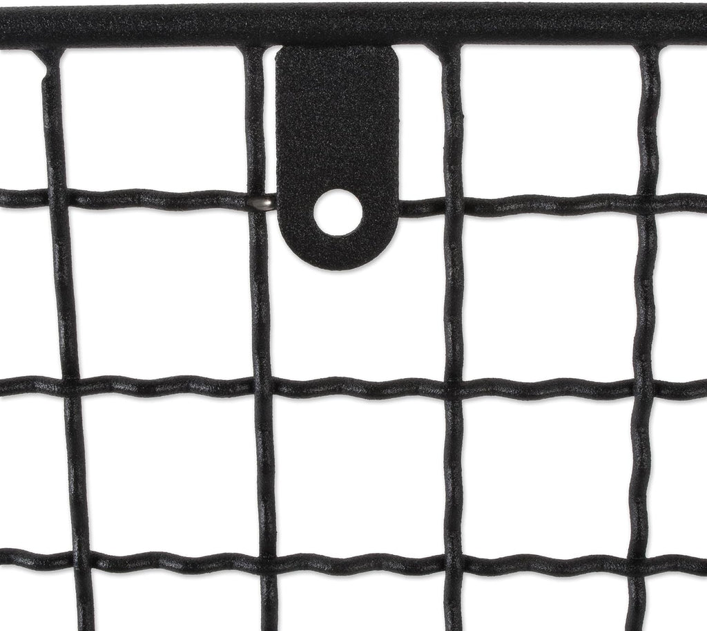 DII Rustic Bathroom Décor, Metal Storage, Large Towel Bar, Black