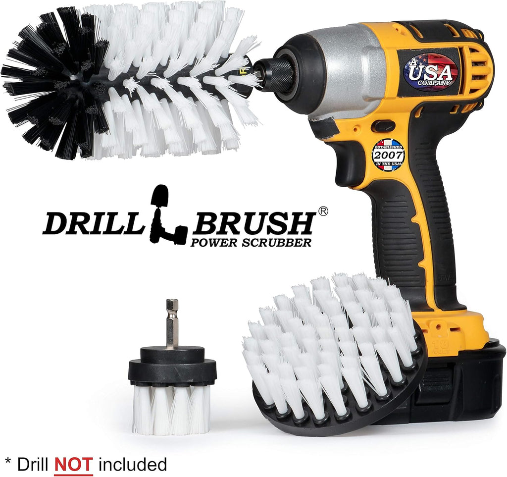 Car Accessories for Men - Auto Detailing Supplies - Wheel Cleaner Brush Set