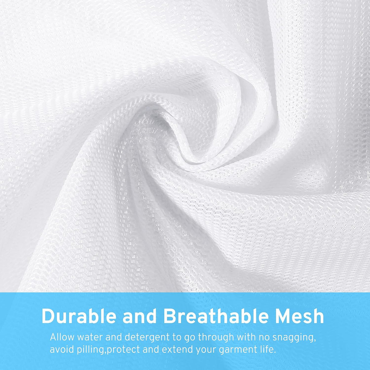 7Pcs Mesh Laundry Bags for Delicates, lingerie bags for washing delicates
