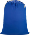 Laundry Bag with Handles & Drawstring Closure, 27.6"Wx35"H Blue, 1Pack