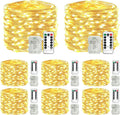 8-Pack Fairy Lights Battery Operated, 33ft 100 LED(Total 264ft 800 LEDs)