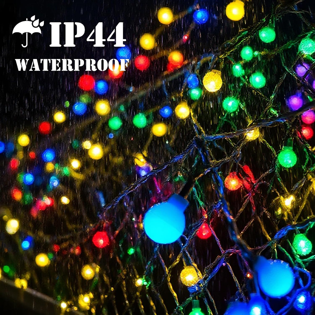 LiuZpatial 33 FT 100 LED Smart Globe String Lights Indoor