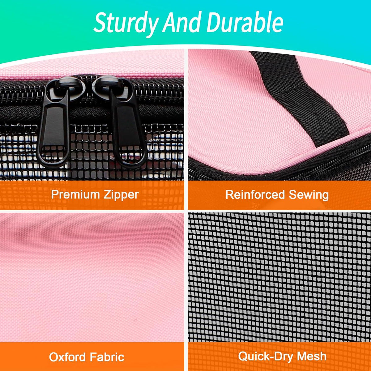Dorm Room Essentials for Girls, Mesh Shower Caddy Hanging, Large Capacity Toiletry Bag for Women, Quick Dry Shower Bag for Camping, Cruise, Travel Essentials, Christmas Birthday Gifts for Women Girls