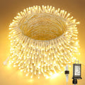 YOUNGAR Connectable 98 FT String Lights Outdoor,200 LED Christmas Lights