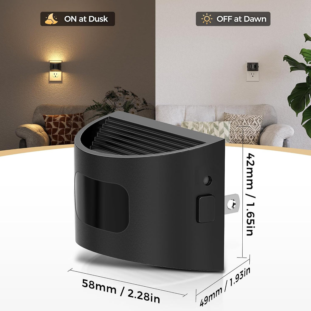 DORESshop Motion Sensor Night Light, Night Lights Plug into Wall, 3CCT