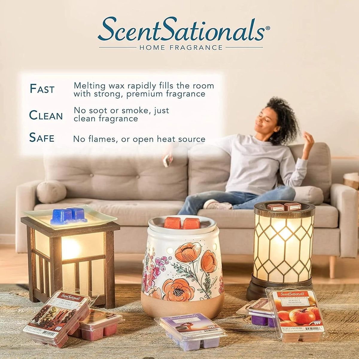 ScentSationals Red Truck - Vintage Wax Warmer for Scented Wax Melts