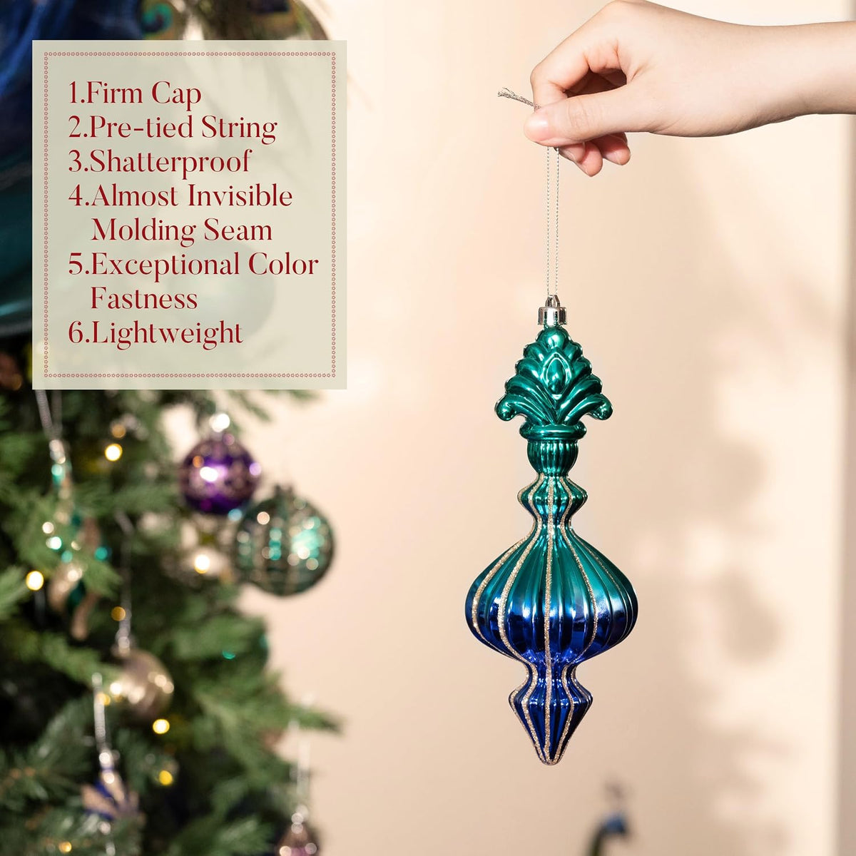 Valery Madelyn 80ct Christmas Ball Ornaments Tree Decorations Set