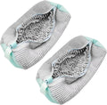 2PCS Shoe Washing Machine Bag, Reusable Shoe Cleaning Laundry Bag for Sneakers, Fits All Types & Sizes (Grey)