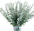40pcs Eucalyptus Stems Artificial Eucalyptus Leaves Stems,Fake Eucalyptus Plants Real Touch Faux Flower for Home Office Flowers Bouquet Centerpiece Wedding Garden Decoration Farmhouse Home Decor