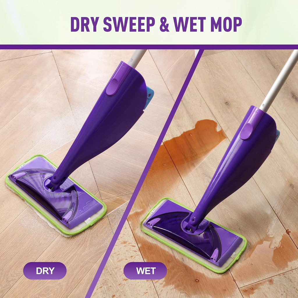 Reusable Mop Pads Refills for Swiffer WetJet, 8 Pack