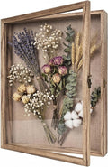 13×16 Shadow Box Frame, Linen Back, Glass Door, Hinge Display Case