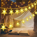 ITICdecor Star String Lights Battery Operated15FT 30LED Warm White