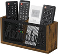 YINMIT Remote Control Holder,2-Slot TV Remote Caddy,Wall Mount and Tabletop