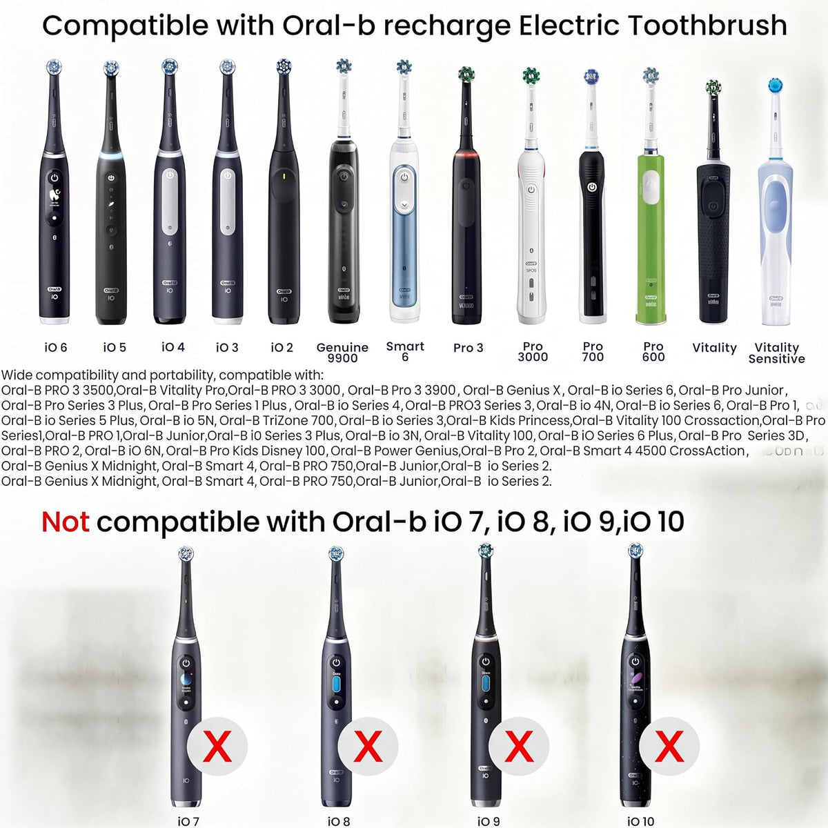 Gold Oral-B Compatible Electric Toothbrush Holder for Bathroom, Aluminum Oral B Toothbrush Holder with Hygienic Drip Capture Stops Toppling with Metal Toothbrush Stand, Matte Gold - Pack of 1