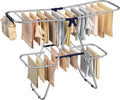 SONGMICS Clothes Drying Rack, Foldable Metal Airer, 51.2 x 19.3 x 61.8 in