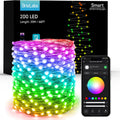BrizLabs Smart Fairy Lights, 200 LED Color Changing Christmas String Lights